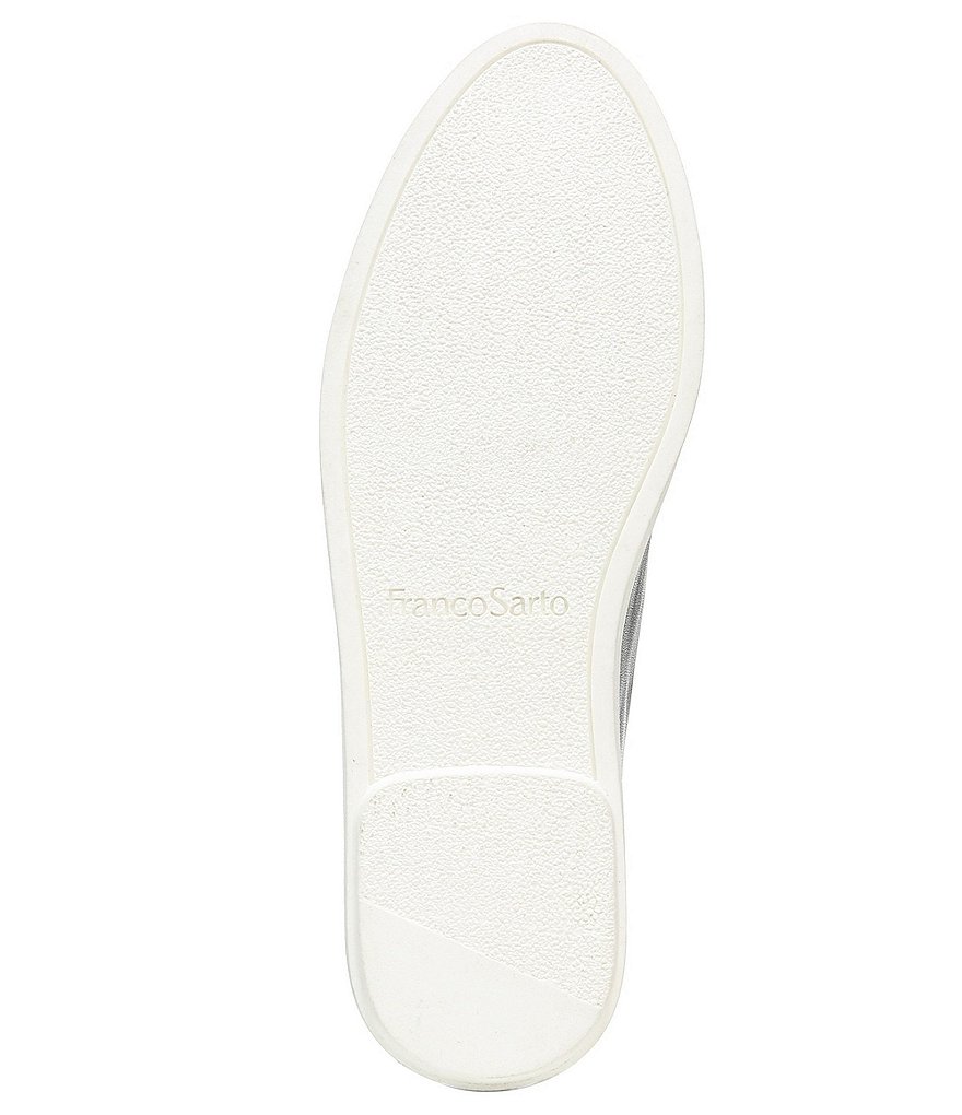 Franco Sarto Iconic Leather Slip-On Platform Sneakers