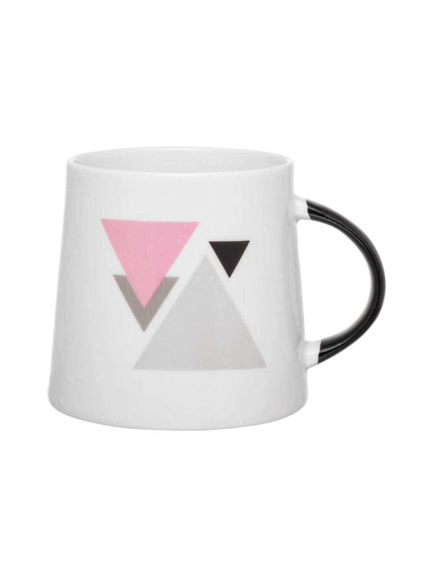 JCPL Multicolor Ceramic 10 cm Milk Mug (0.33 L) - Set of 2