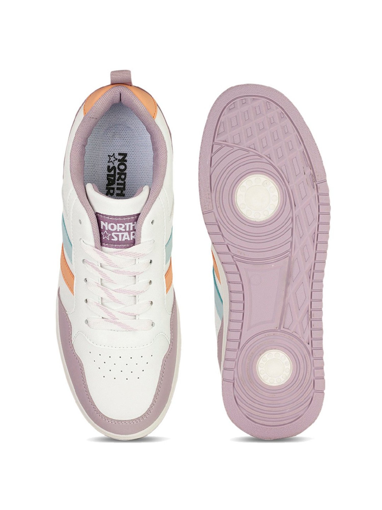 North Star by Bata Women's Multicolor Sneakers