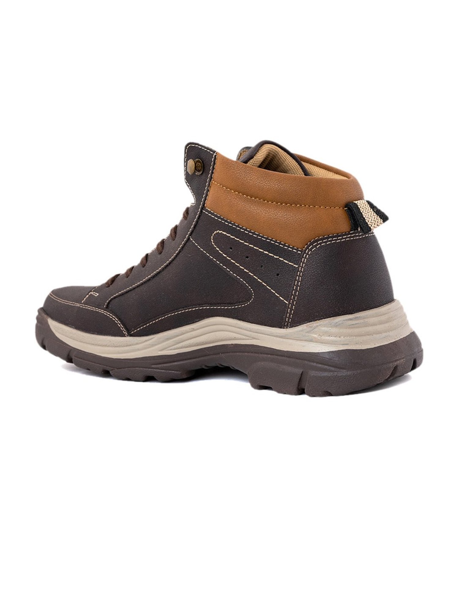 Khadim Men's Brown Derby Boots