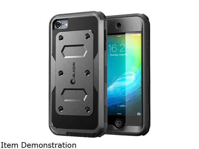 i-Blason Apple iPod Touch (5th & 6th Generations) Case - Armorbox Series Fullbody Case with Screen Protector iTouch-6G-Armorbox-Black