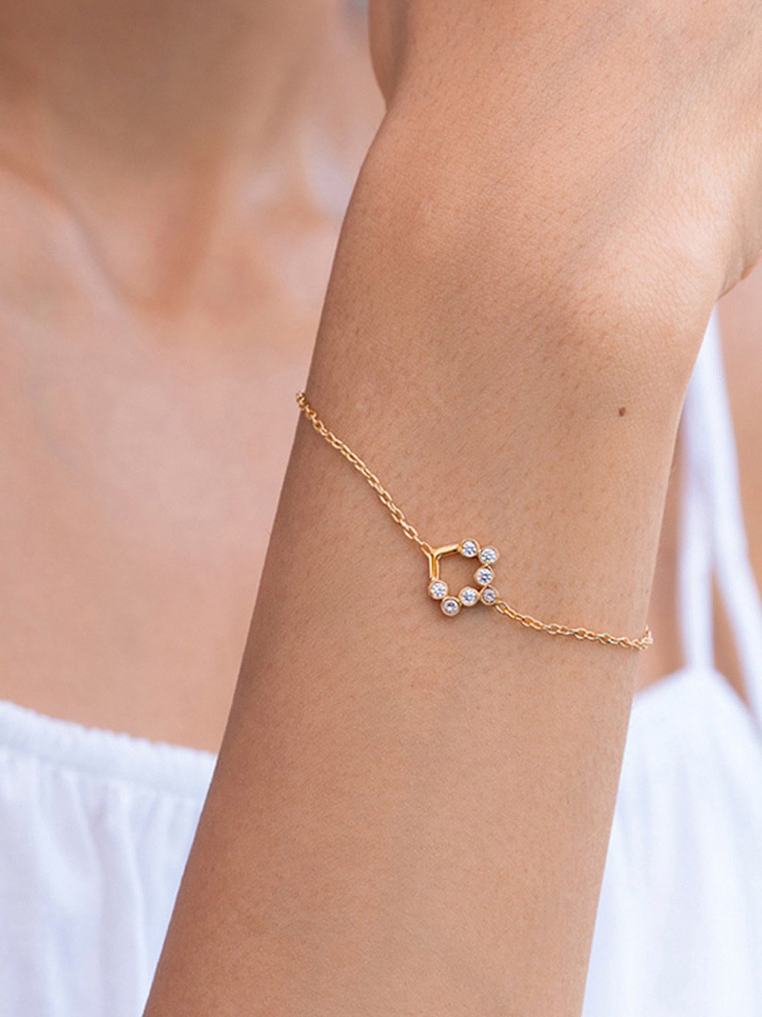 Shaya 92.5 Sterling Silver Twilight Walk Bracelet for Women