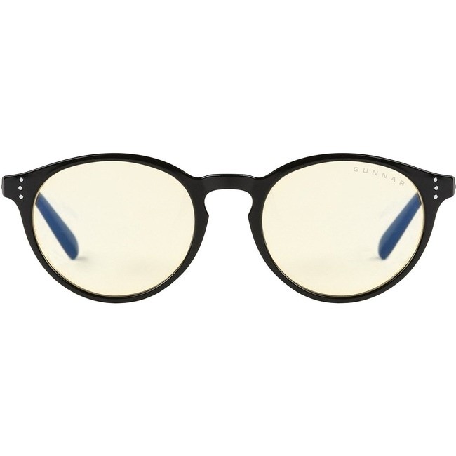 Gunnar Optiks ATT-00101 Attache Computer Glasses - Block Blue Light, Anti-Glare, Minimize Digital Eye Strain, Onyx/Amber