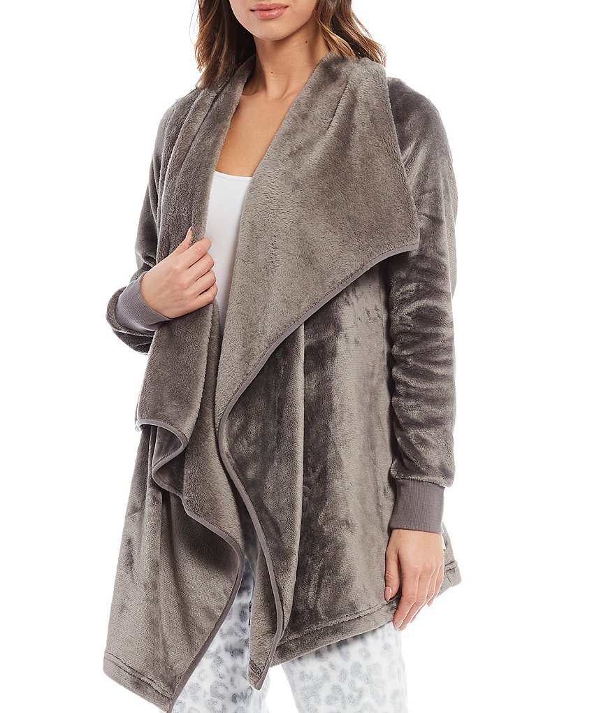 UGG Orla Open Blanket Fleece Lounge Cardigan