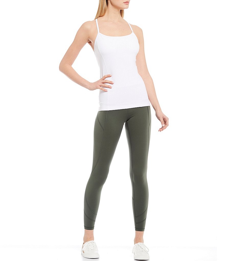 Antonio Melani Flow Scoop Neck Racerback Moisture Wicking Body Hugging Tank