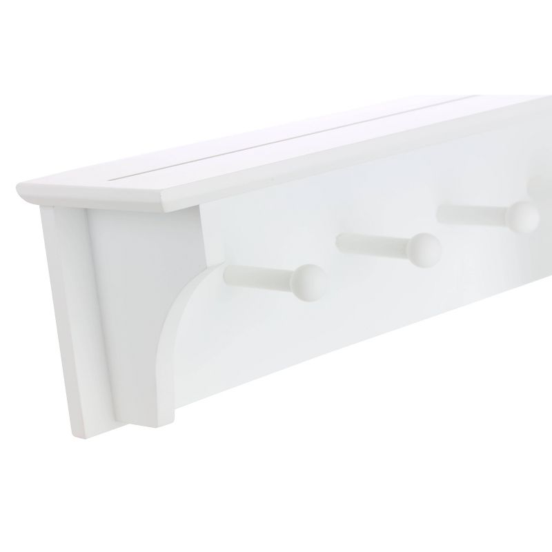 Decorative Wall Shelf - Simple White