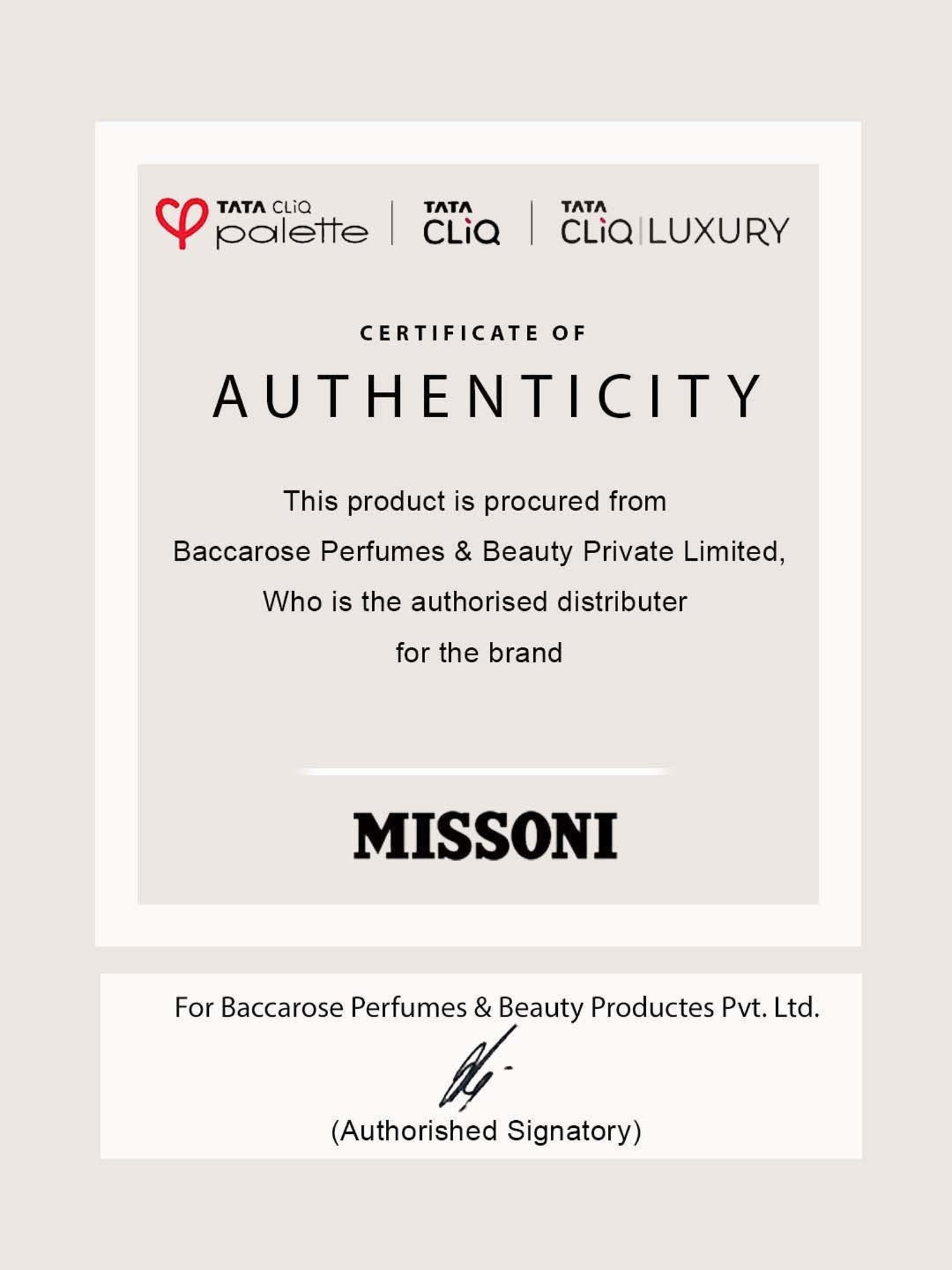 Missoni Pour Homme Eau De Parfum Natural Spray For Men  - 50 ml