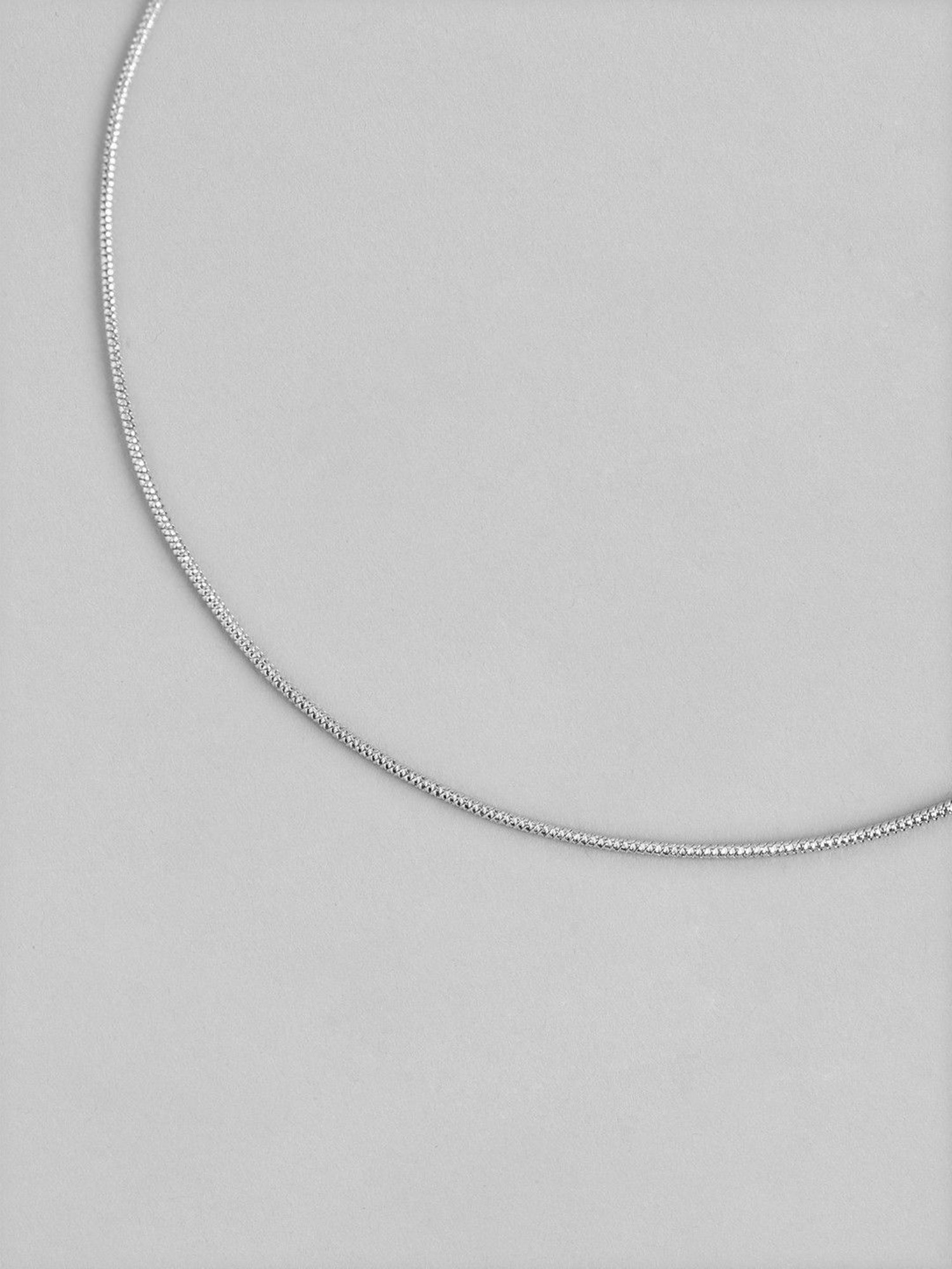 Zavya 92.5 Sterling Silver Anklet for Women