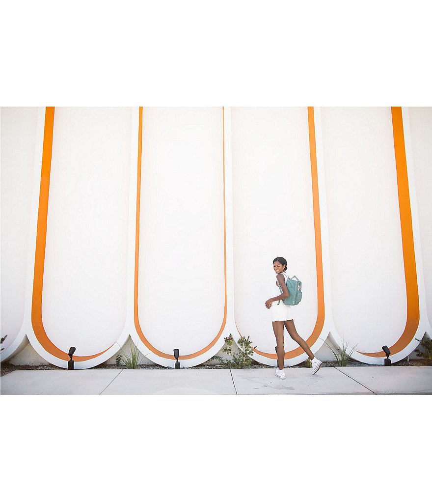 Fjallraven Kanken Water-Resistant Cotton Zipper Convertible Backpack