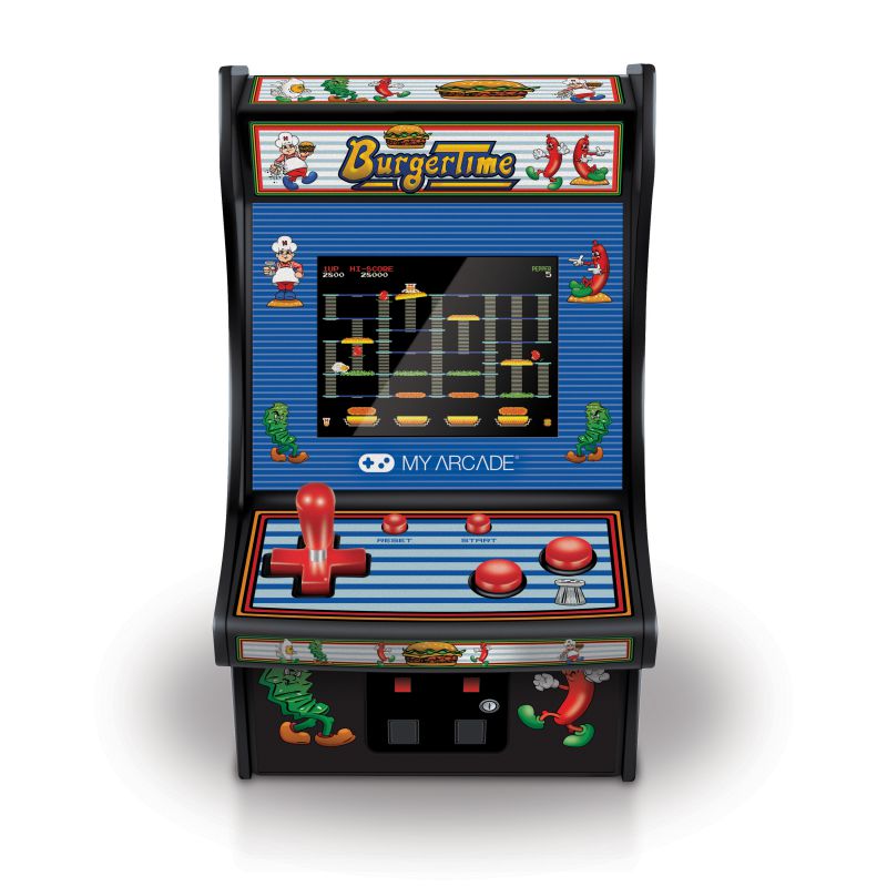 DREAMGEAR DG-DGUNL-3203 6 RETRO BURGERTIME MICRO ARCADE