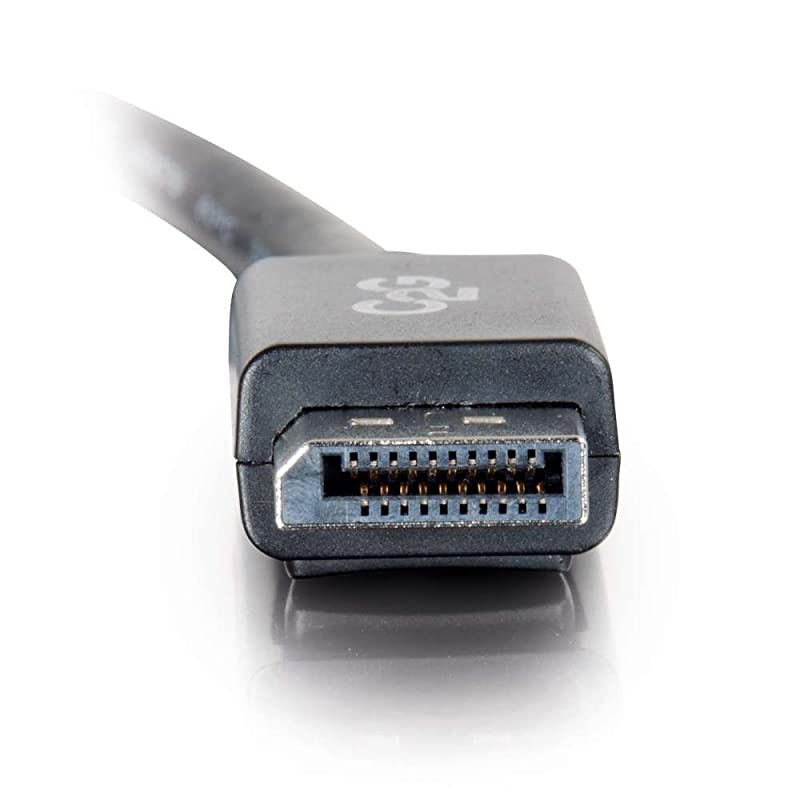 54329 DisplayPort Male to Single Link DVID Male Adapter Cable TAA Compliant Black 6 Feet 182 Meters