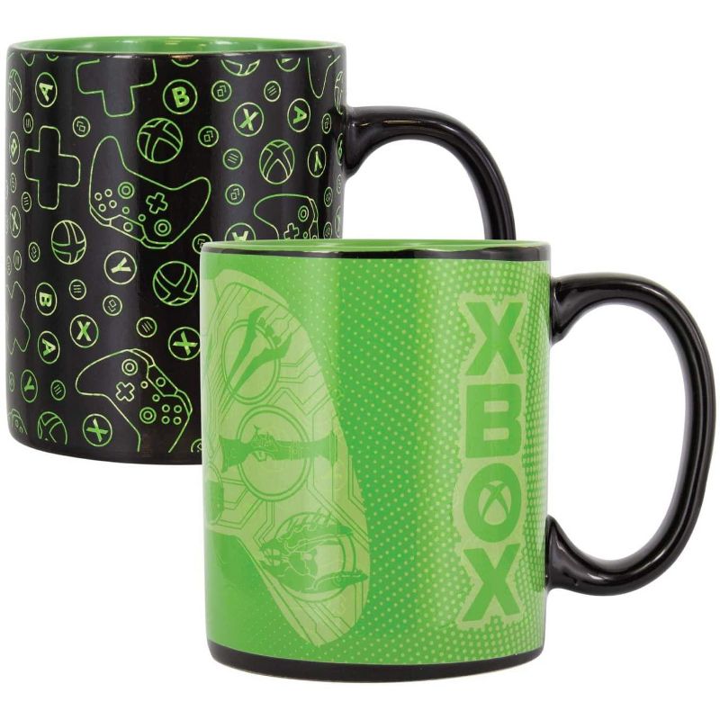 XBox 10oz Heat Change Ceramic Mug