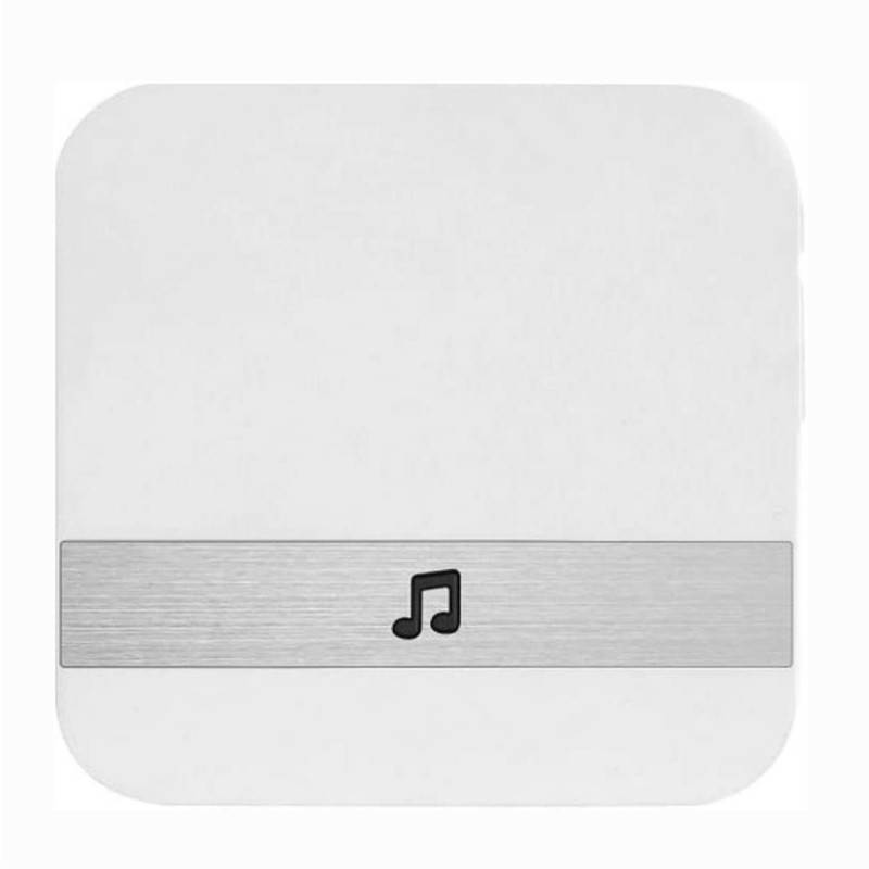 AC90-250V Smart Indoor Doorbell Chime Wireless WiFi Door Bell US  Plug (Black)