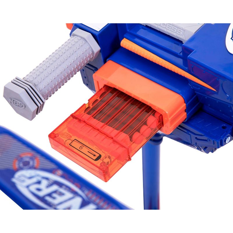 NERF  3-Wheel Blaster Scooter with Dual Trigger and Rapid Fire Action