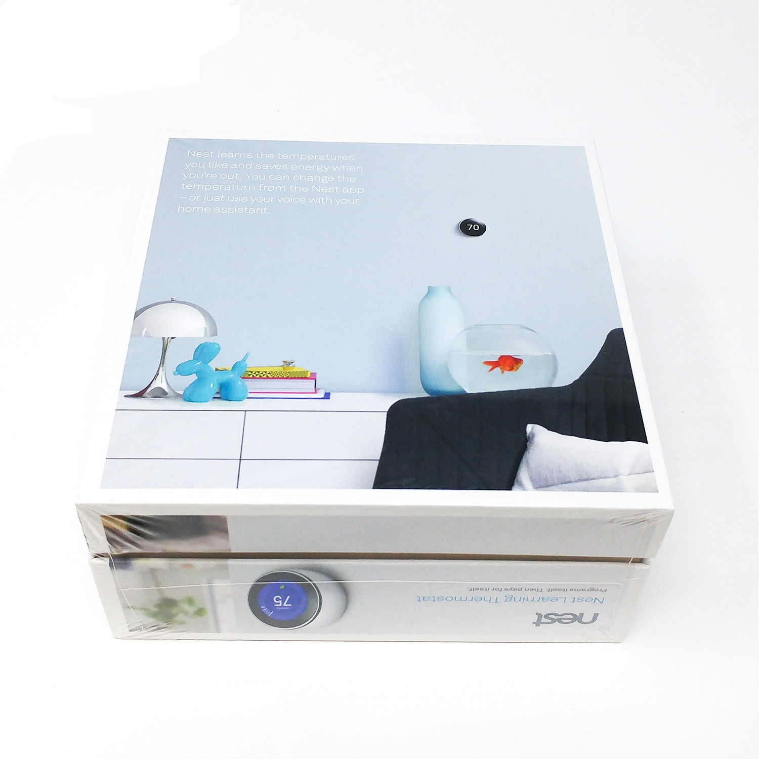 Nest Learning Thermostat - 3rd Generation, Stainless Steel