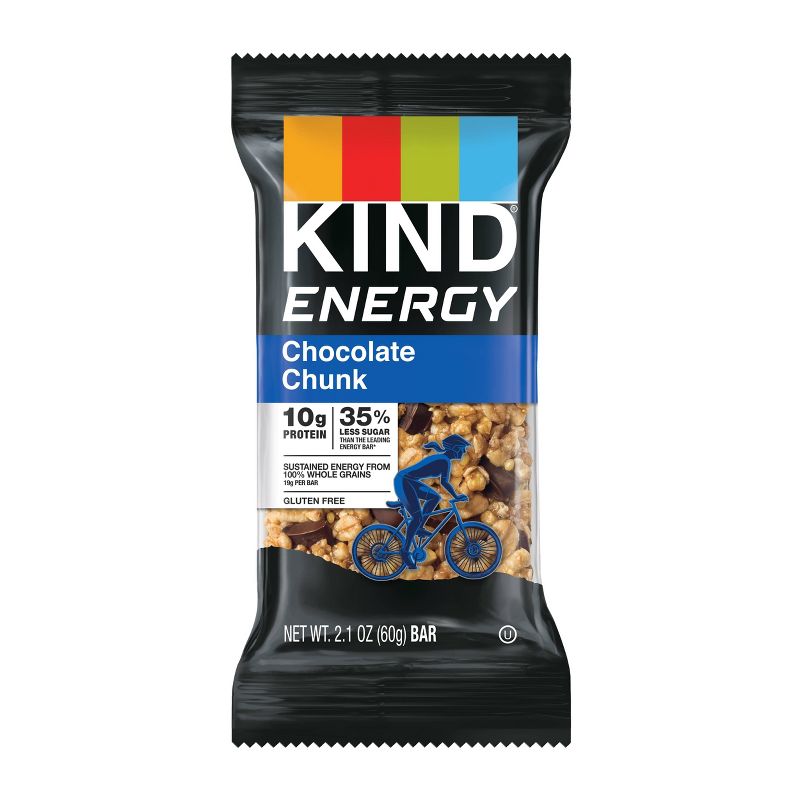 KIND Energy Bar Chocolate Chunk - 12.6oz/6ct