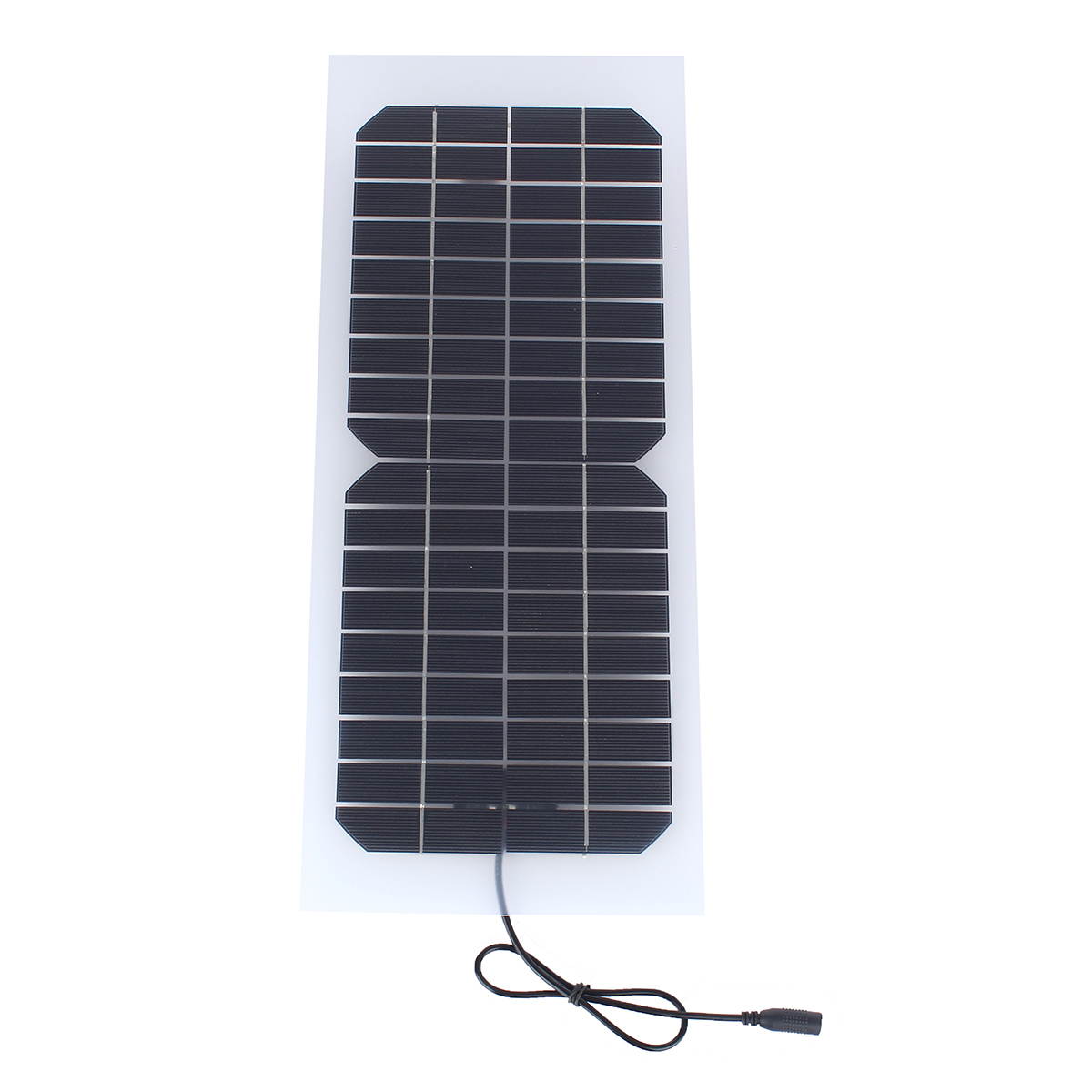 Semi-flexible 10W 18V 550mA Solar Panel Battery Charger For 12V Car Battery