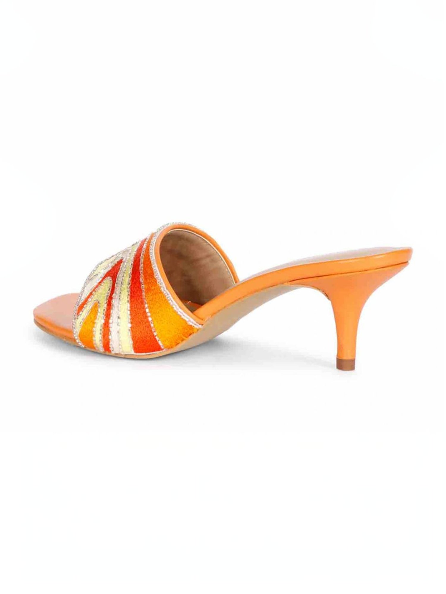 Saint G Women's Rina Orange Stilettos