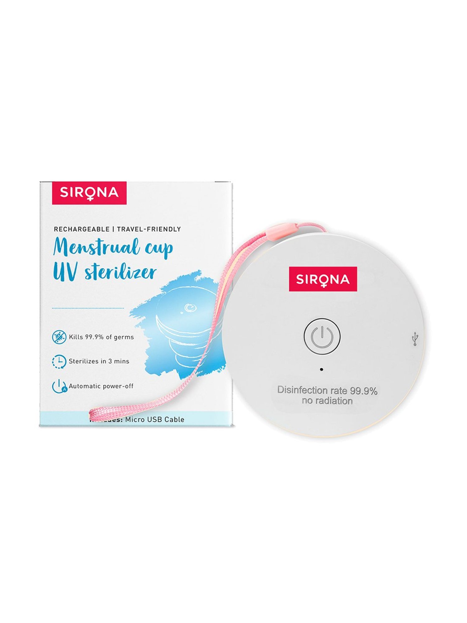 CARMESI Menstrual Cup With Pouch - Small