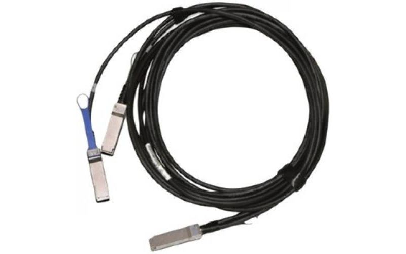 Mellanox 100GbE to 2x50GbE (QSFP28 to 2xQSFP28) Direct Attach Copper Splitter Cable - 6.56 ft QSFP28 Network Cable for Network Device
