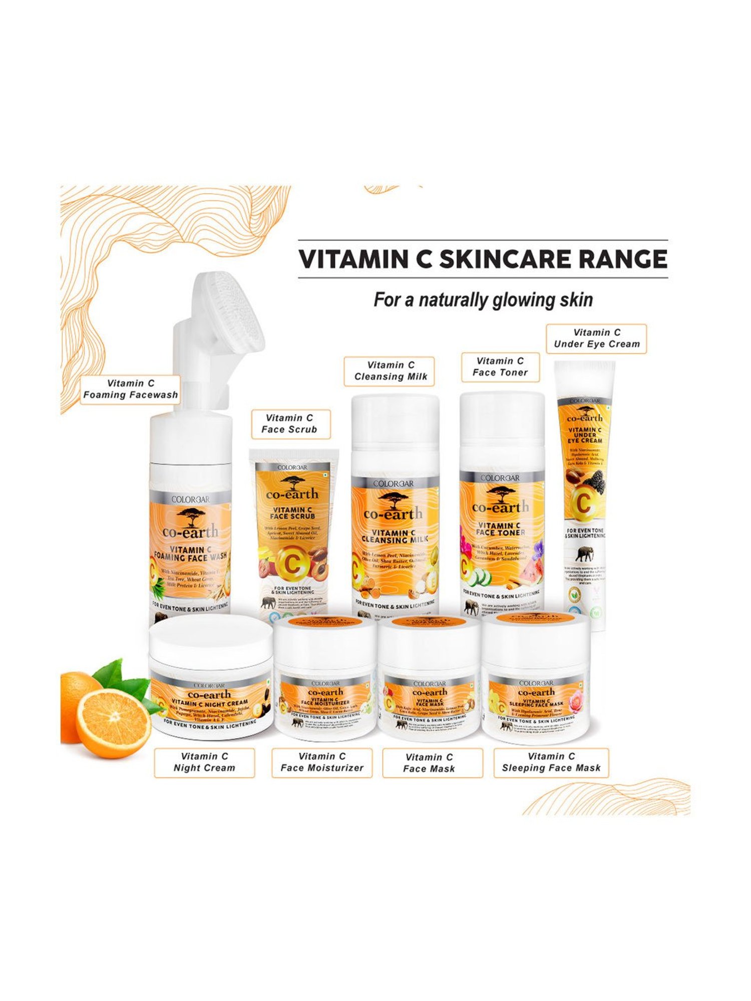 Colorbar Co-earth Vitamin C Under Eye Cream - 20 gm