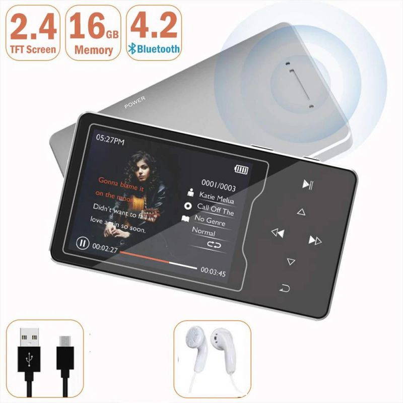 Slick MP518 1.8" LCD Digital Music/Video Player Voice Recorder microSD 4GB