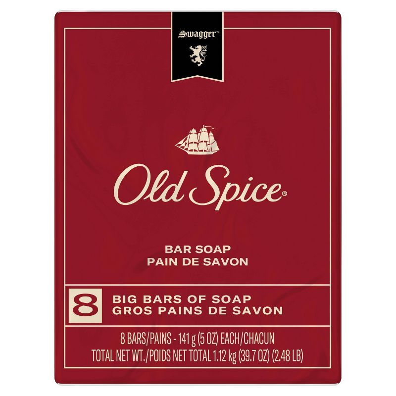 Old Spice Red Collection Swagger Men's Bar Soap - 5oz/8pk