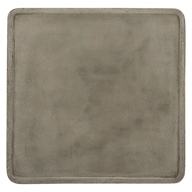 Manteo 70" Rectangular Outdoor Patio Fire Pit Table Light Gray - Modway