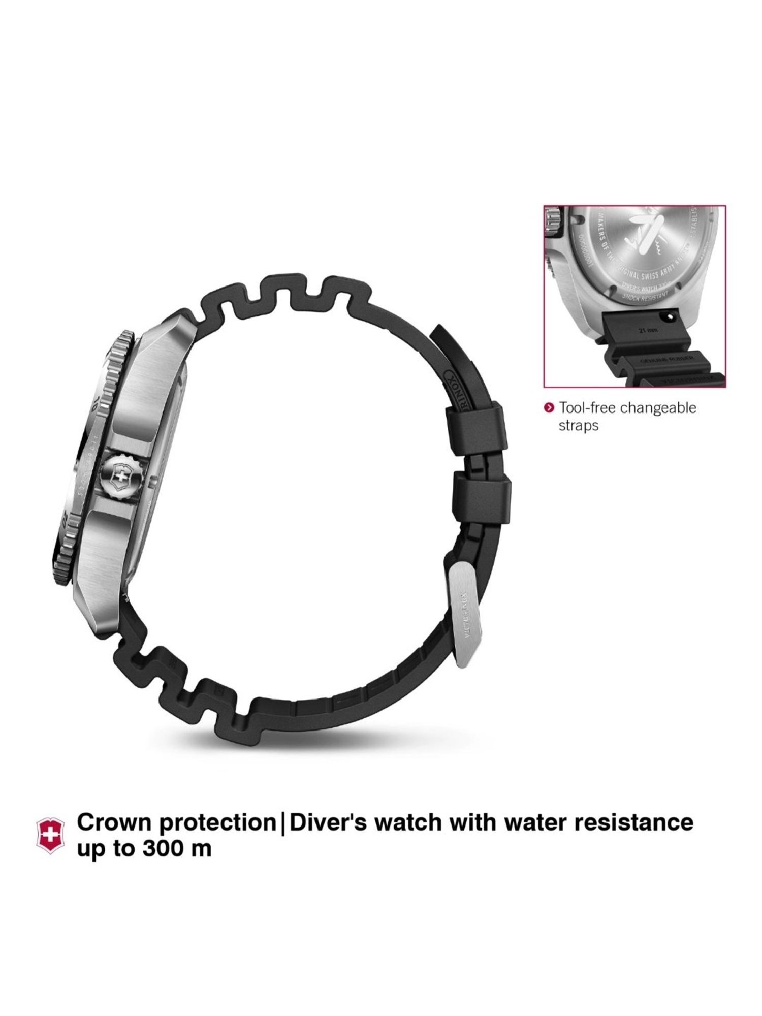 VICTORINOX V241990 Dive Pro Analog Watch for Men