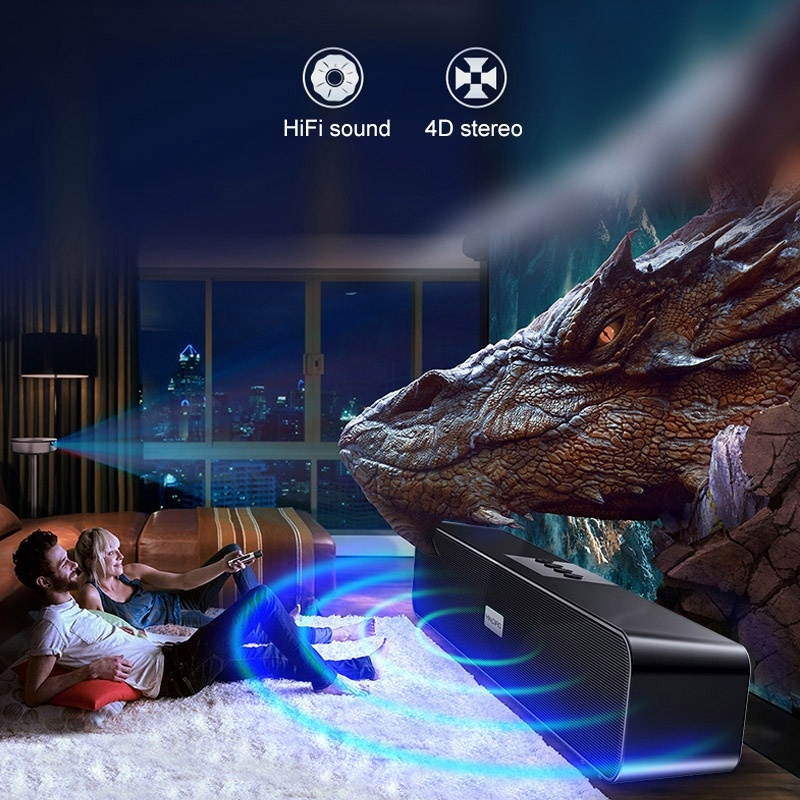 Bluetooth Speaker, 5.0 Smart Subwoofer Computer Wireless Bluetooth Speaker, Bluetooth Standard Version