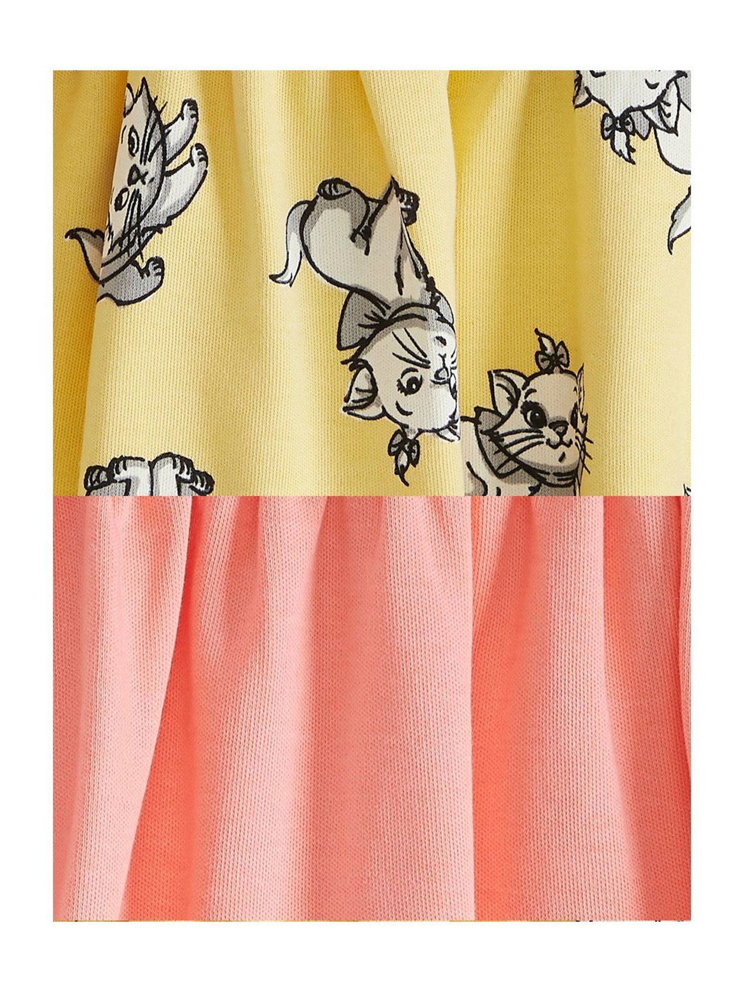 Pantaloons Baby Yellow & Coral Printed Dress (Pack Of 2)