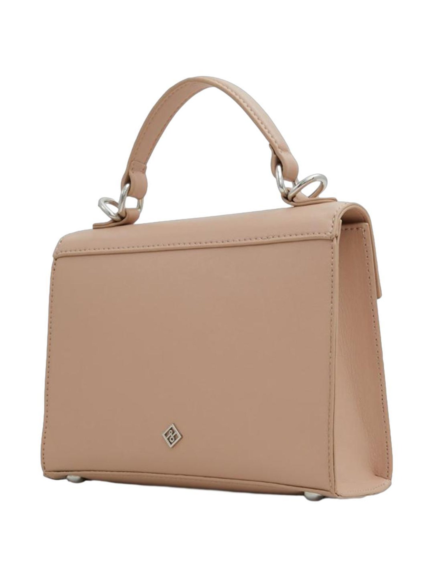 Call It Spring Beige Solid Handbag