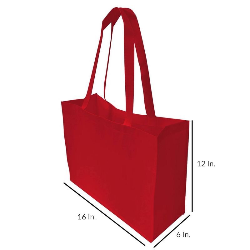 12pc Gift Bags Red