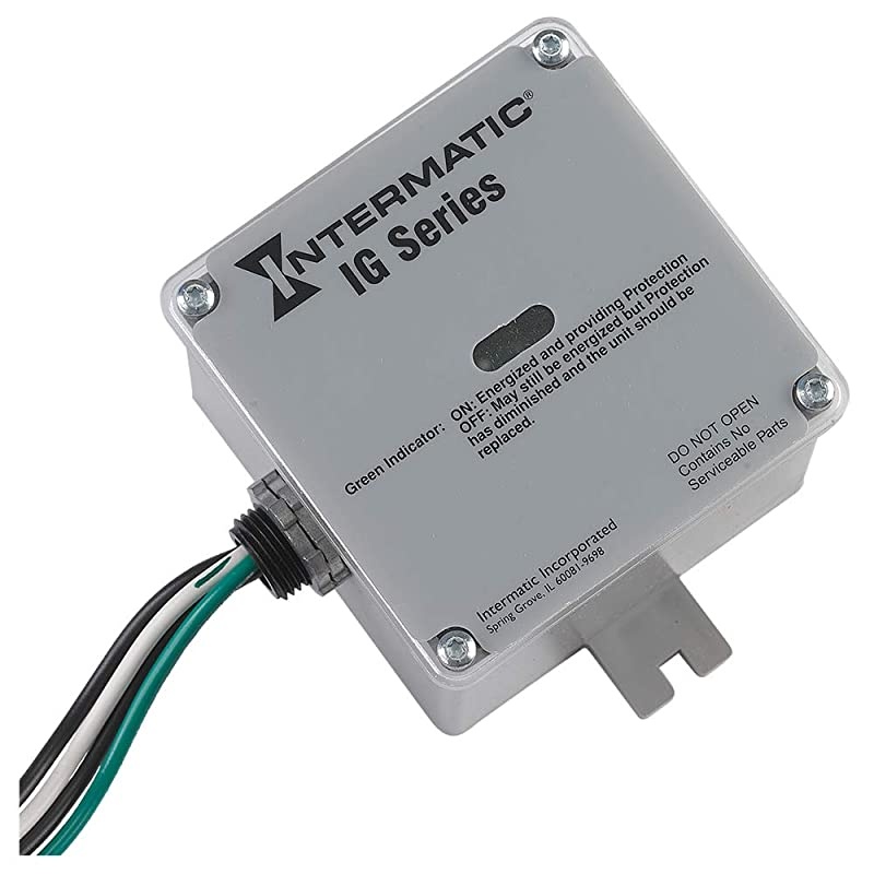 IG1240RC3 Whole Home Type-1 or 2 Surge Protection Device,Gray