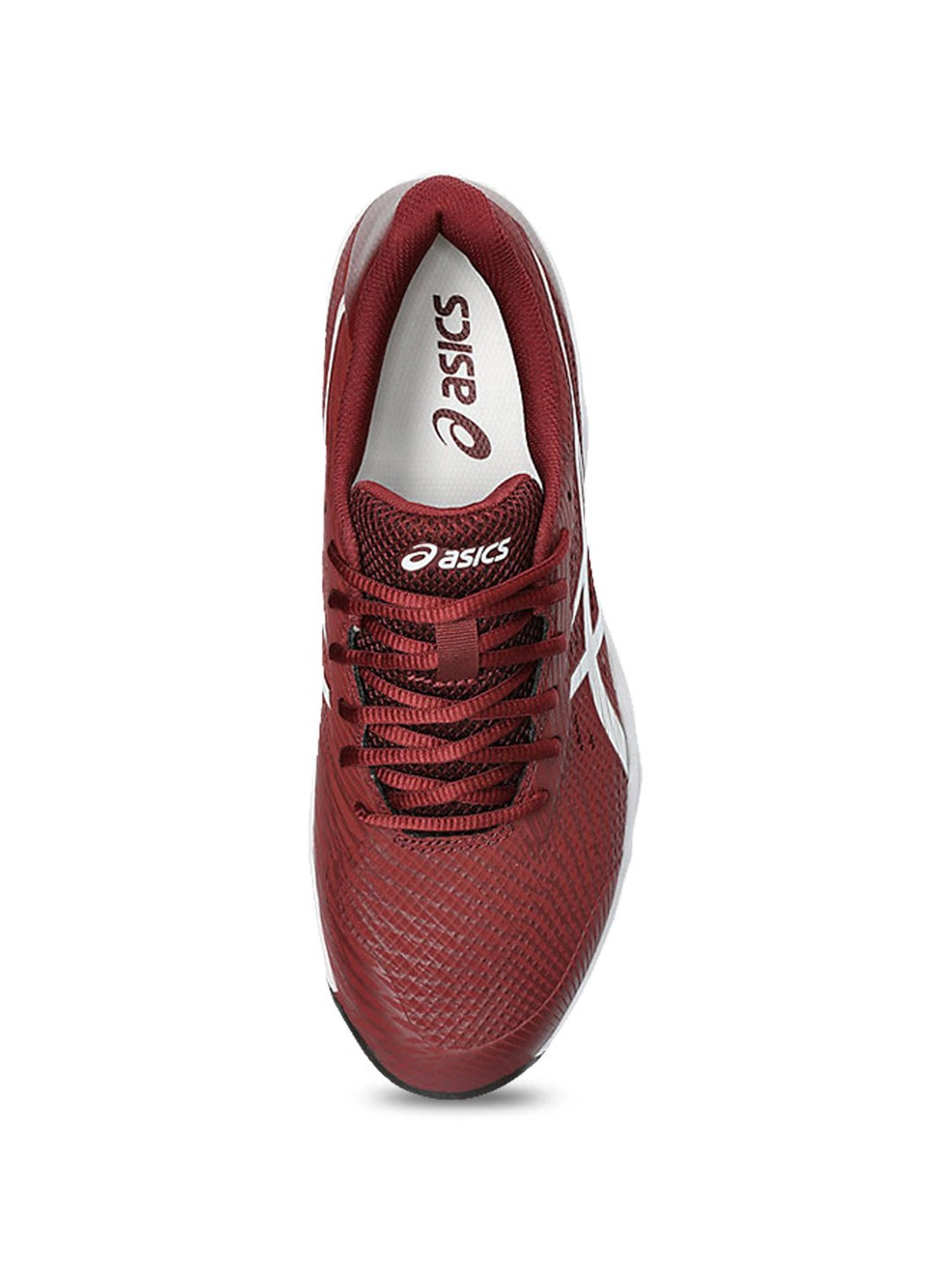 Asics Men's GEL-Game 9 Maroon Tennis Shoes