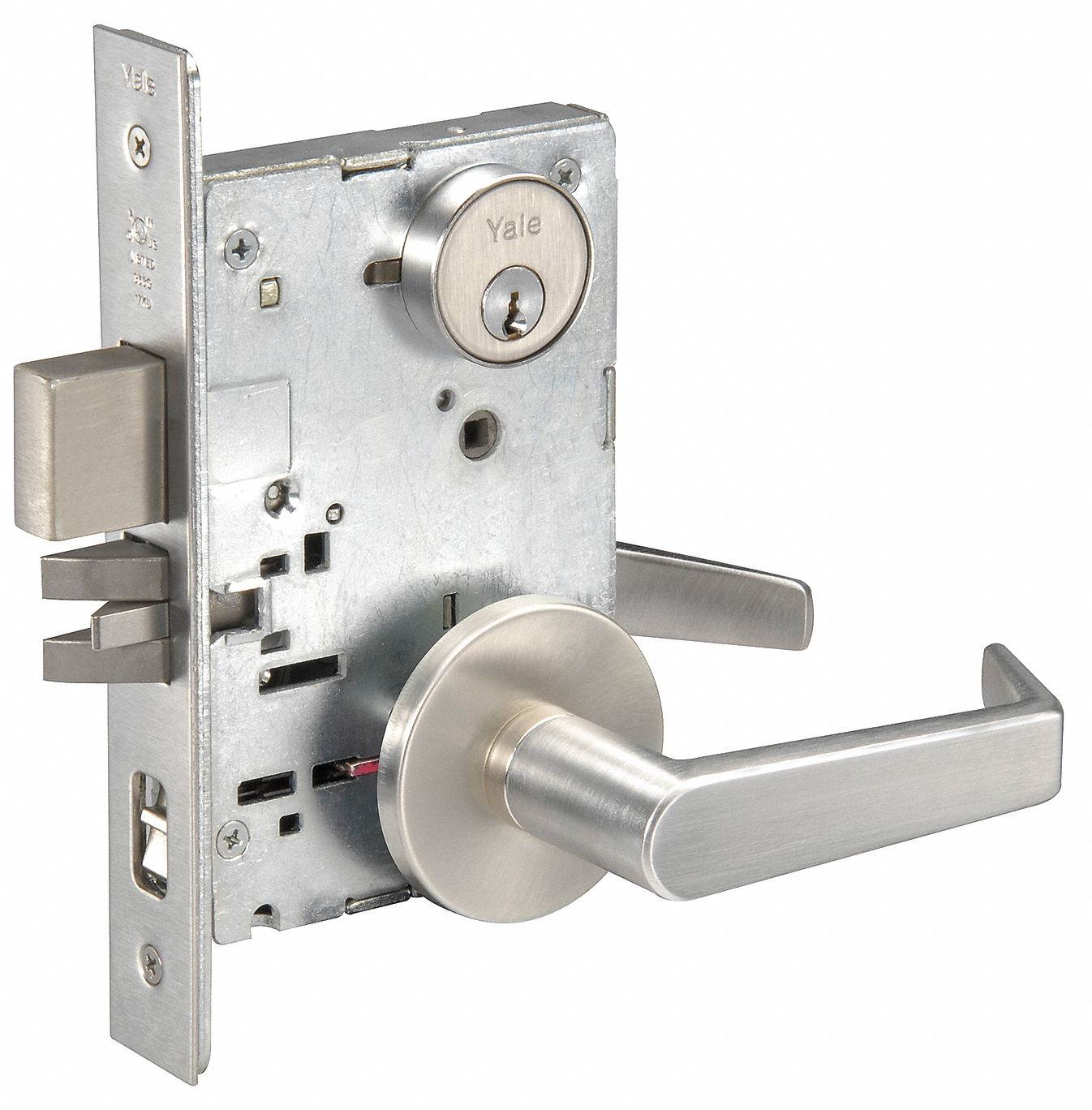 YALE AUR8867FL x 626 Lever Lockset,Mechanical,Entrance