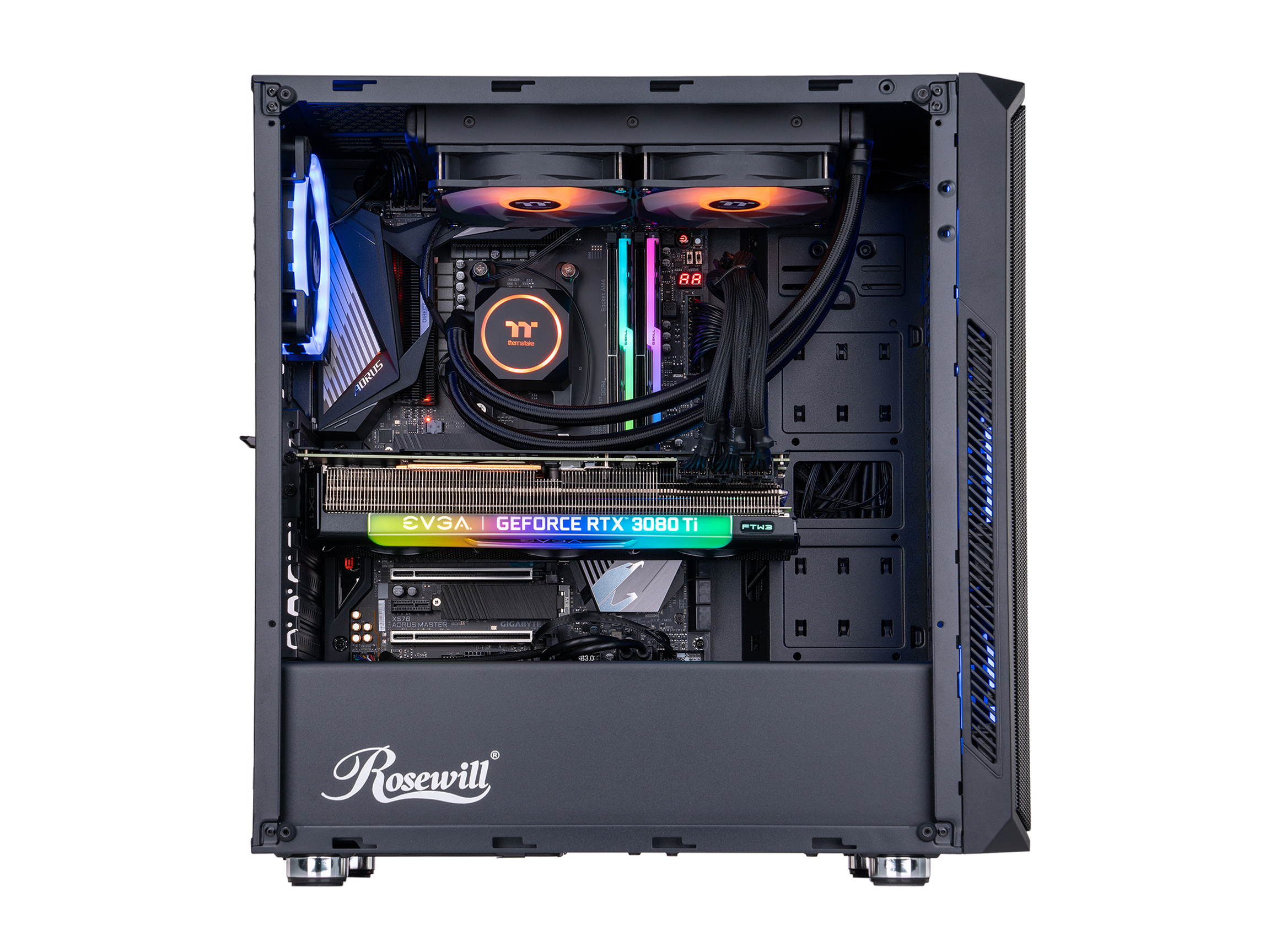 ABS Legend Gaming PC - AMD R9 5950X - EVGA GeForce RTX 3080 Ti FTW3 Ultra Gaming - G.Skill TridentZ RGB 32GB DDR4 3200MHz - 2TB M.2 NVMe SSD - 240MM RGB AIO - Windows 10 Pro 64-bit