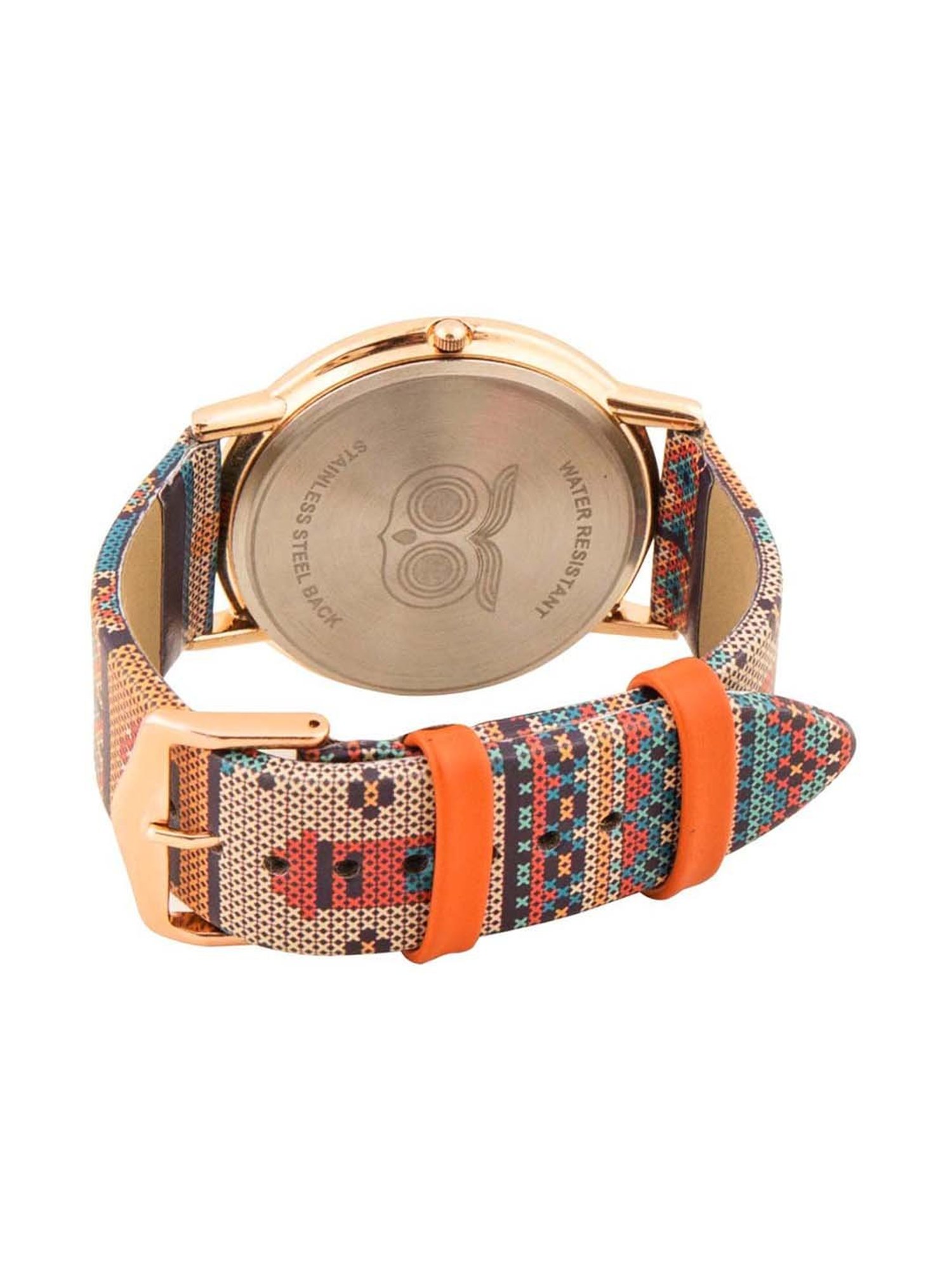 Chumbak KX1 Tribal Elephant Aztec Analog Watch for Women