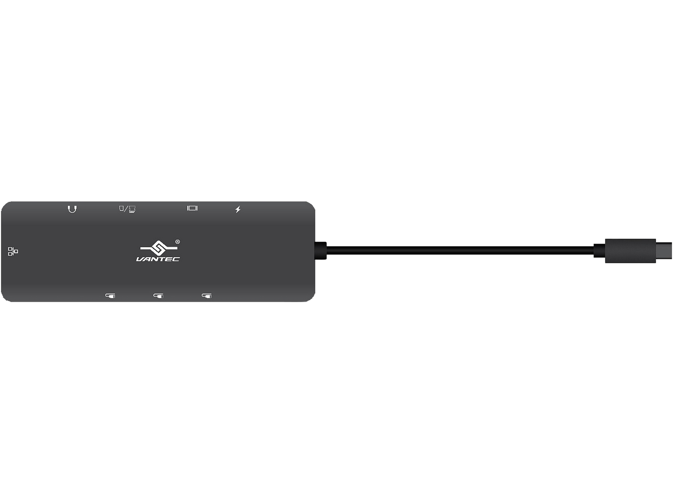 VANTEC CB-CU301MDSH USB-C Multi-Function Hub with Power Delivery