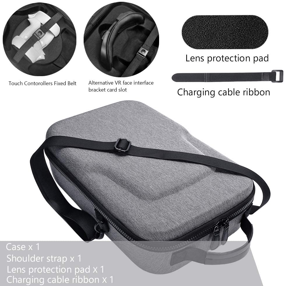 2 Pairs Oculus Quest 2 Elite Washable Silicone Handle Protective Cover