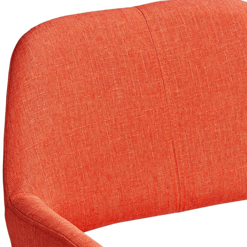 55 Downing Street Nelson Orange Fabric Dining Chair