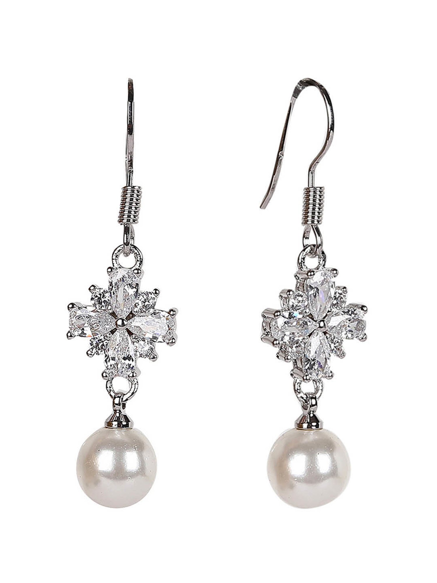 The Real Effect London 800 Silver Earrings for Women