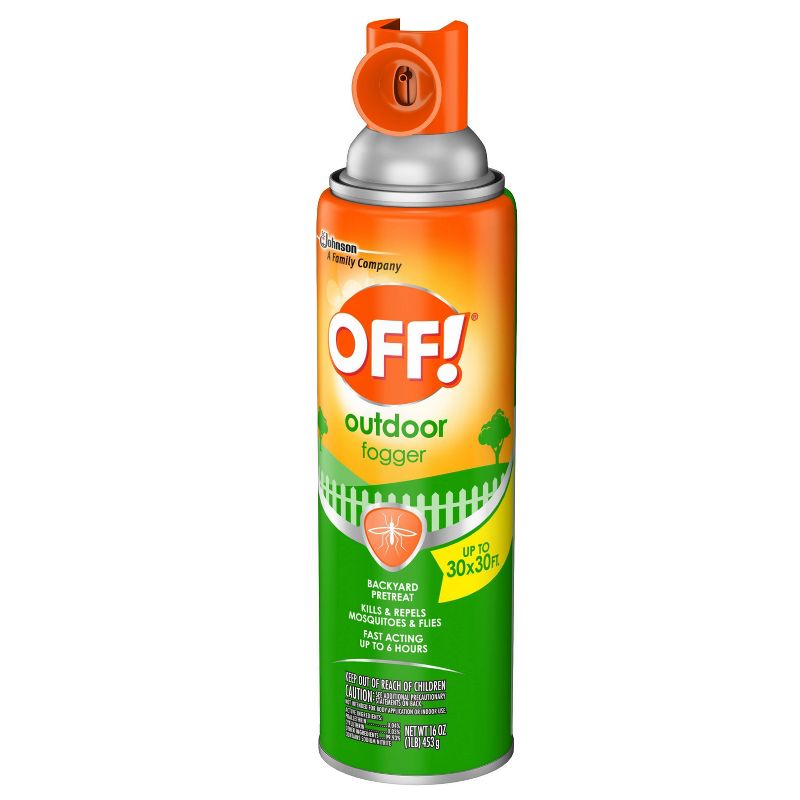 OFF! 16oz Backyard Pretreat Outdoor Fogger