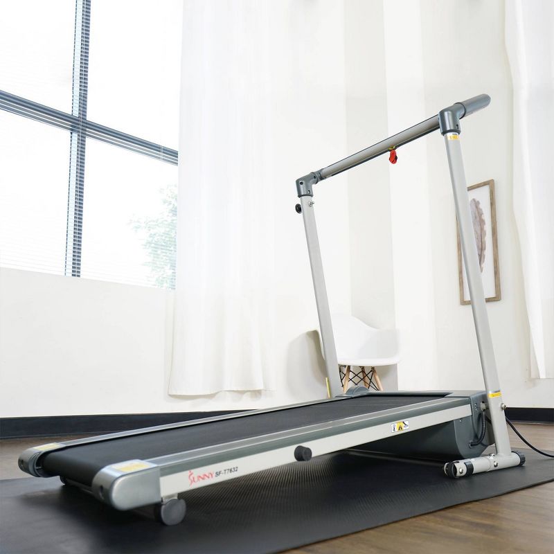 Sunny Health & Fitness Space Saving Folding Treadmill