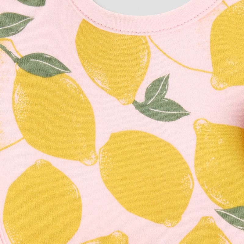 Baby Girls' 3pk Lemon Bib - Just One You® made by carter's Yellow One Size