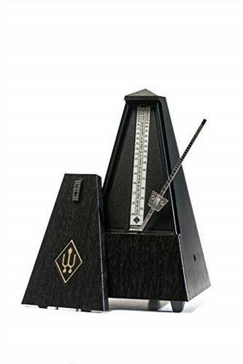 WITTNER TAKTELL CLASSIC EBONY GRAIN PLASTIC METRONOME, NO BE