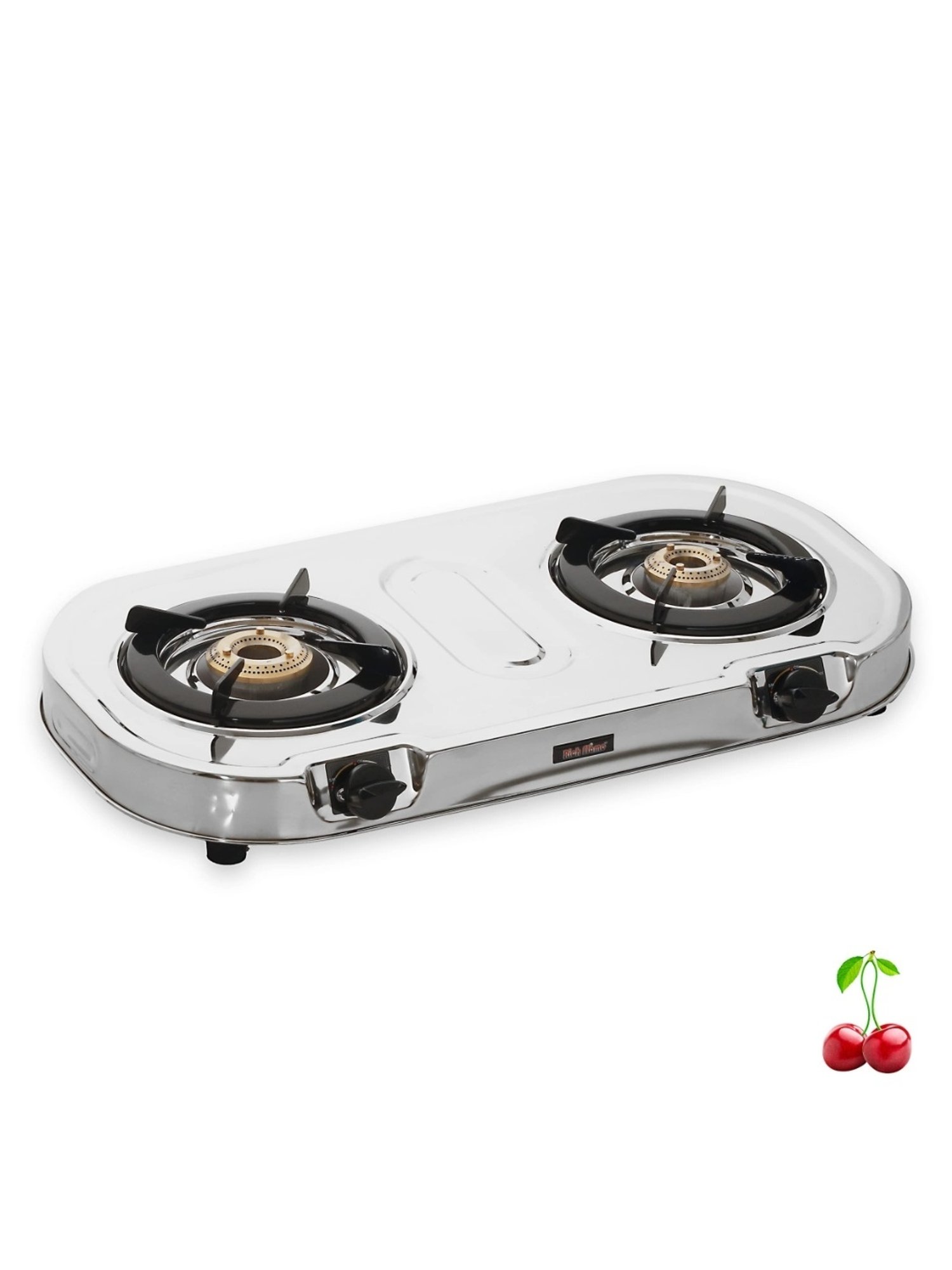 Range Kleen 4pc Porcelain Drip Pan Set Black