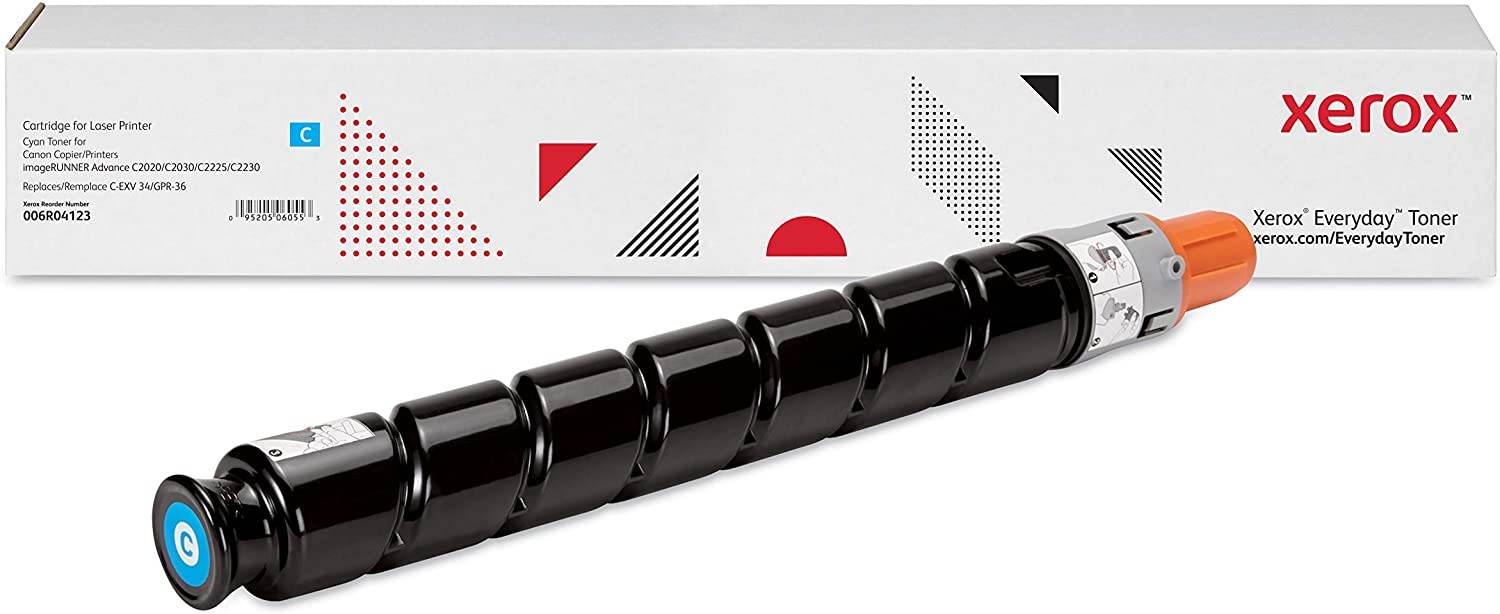 Xerox 006R04123 Compatible Toner Cartridge Replaces Canon 3783B003AA Cyan
