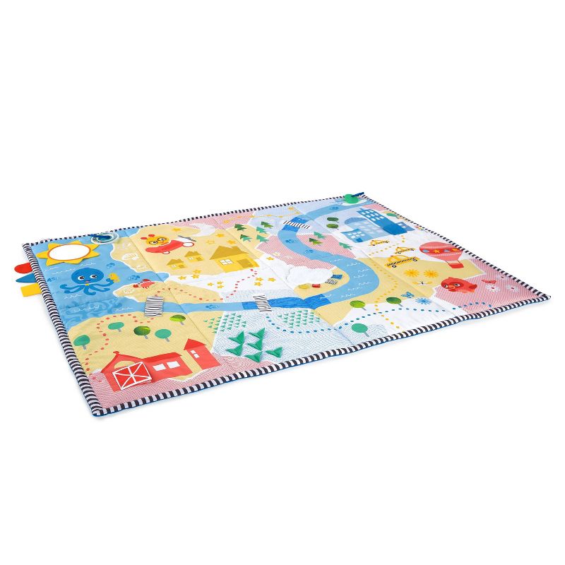 Baby Einstein Sea & City Sensory Playscape Plush Activity Mat