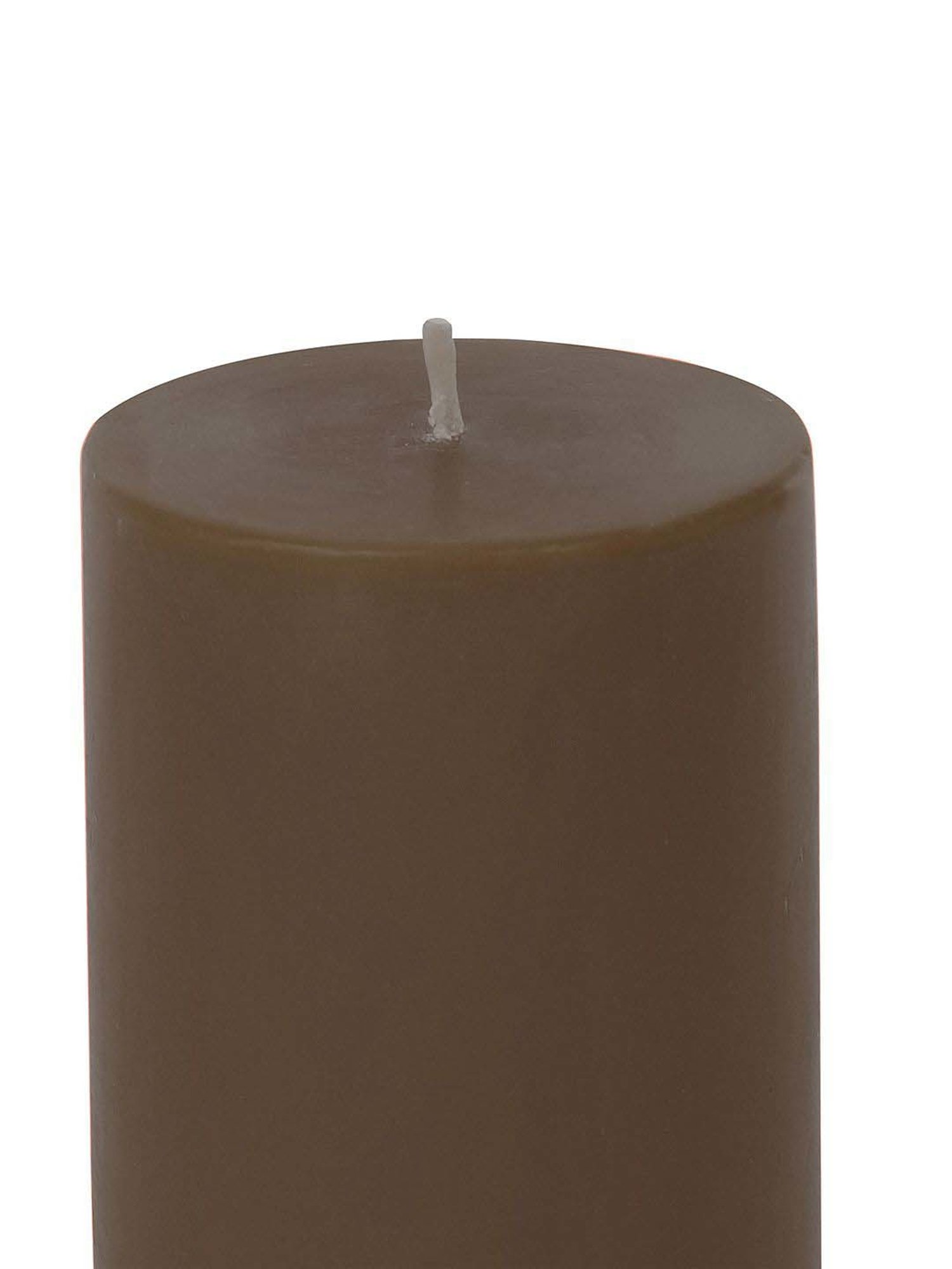 Pure Home and Living Brown Moments Of Eternity Pillar Candle
